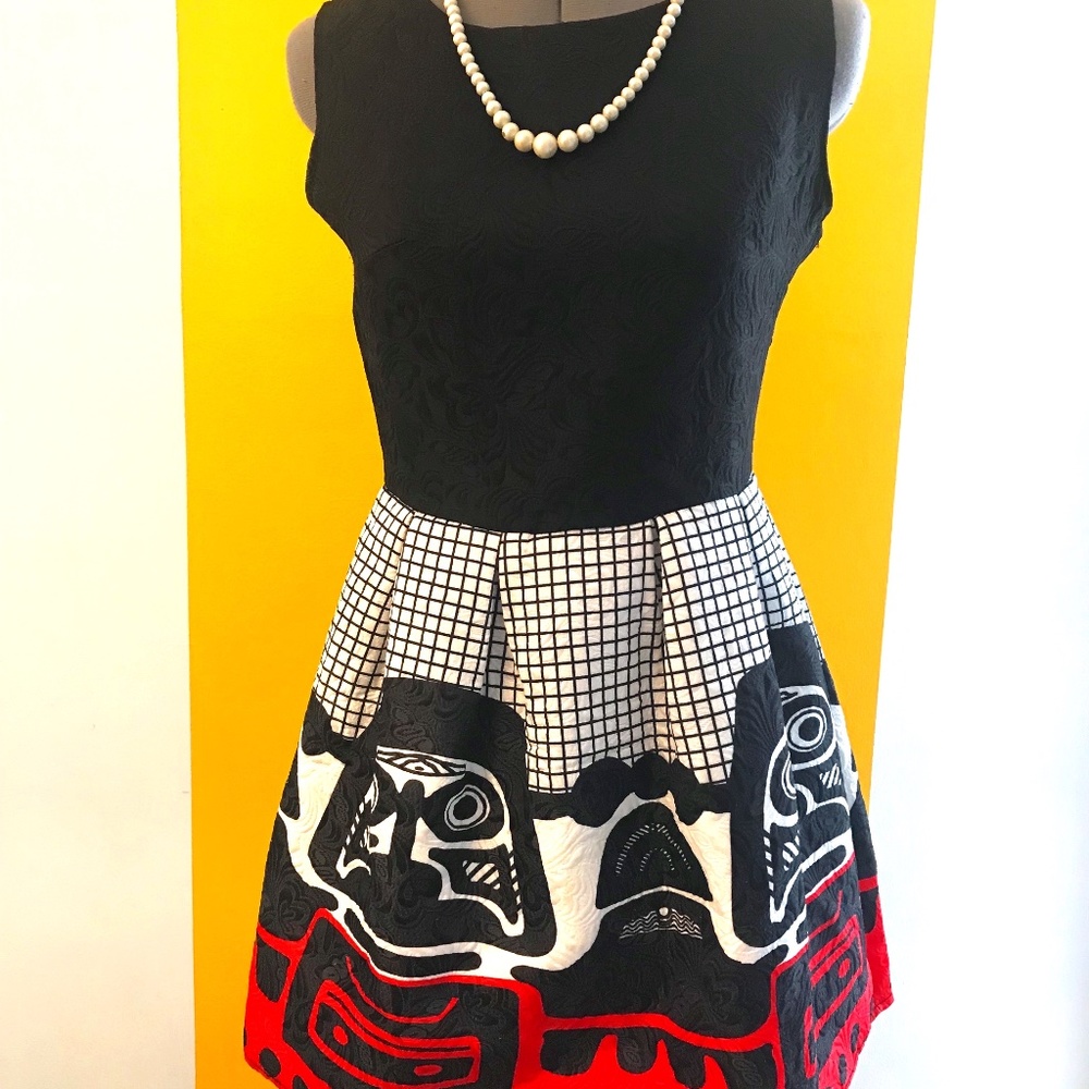 Korean Brocade Unique Dress